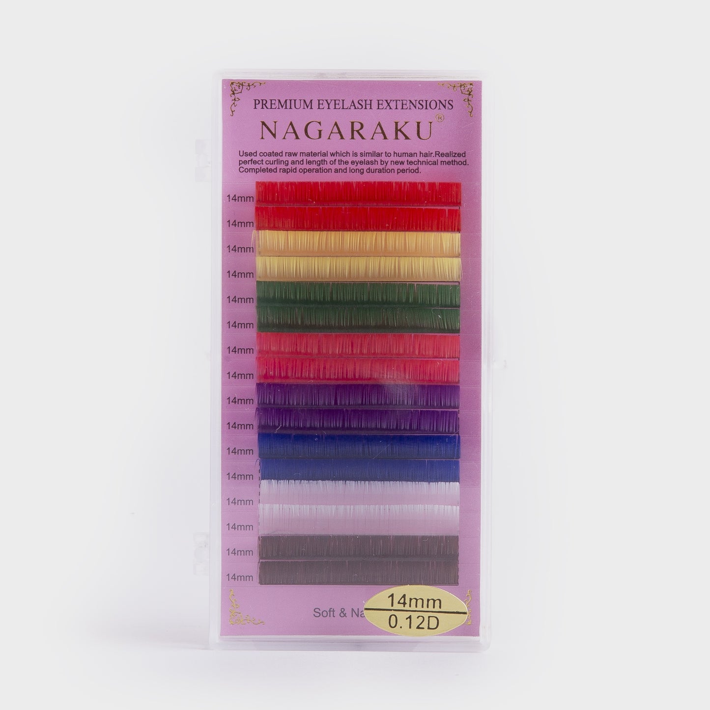 Pestañas Arcoiris Nagaraku